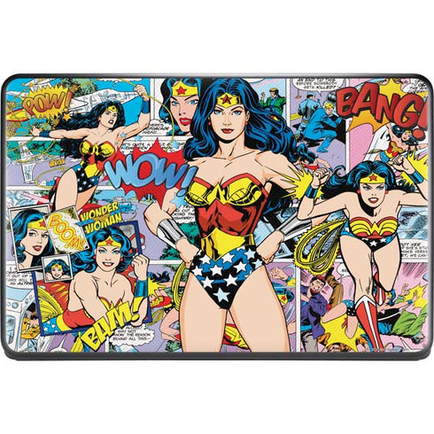 DC Comics Wonder Woman Comic Blast Google Pixelbook Go Skin